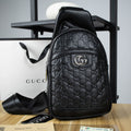 24 New Men's cowhide chest bag XC24092024