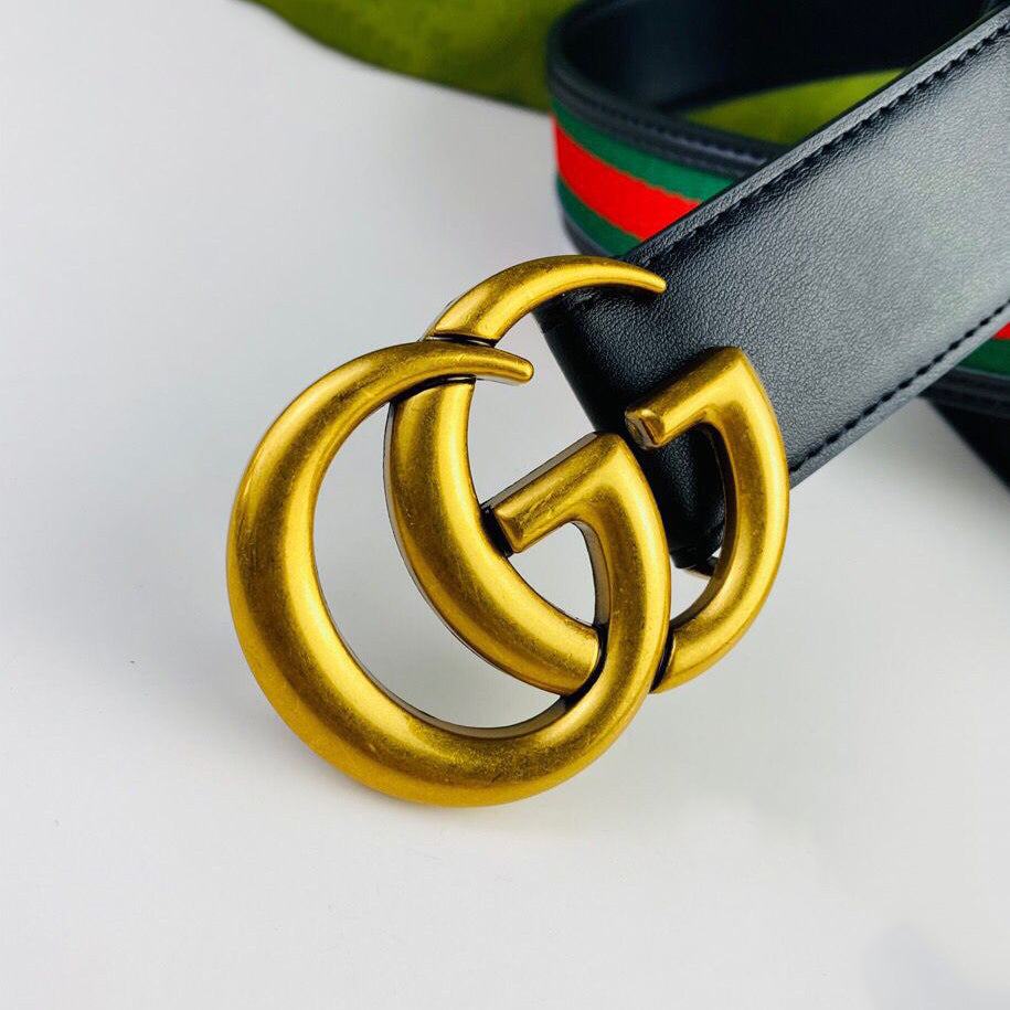 Men's Belt High-Grade Letter Leather Business Belt All-Match Casual Pants Belt PD02060801