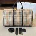 B Warhorse Check Duffle Bag 1824061108