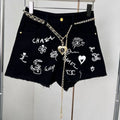 Fashion trend graffiti shorts PD10061217