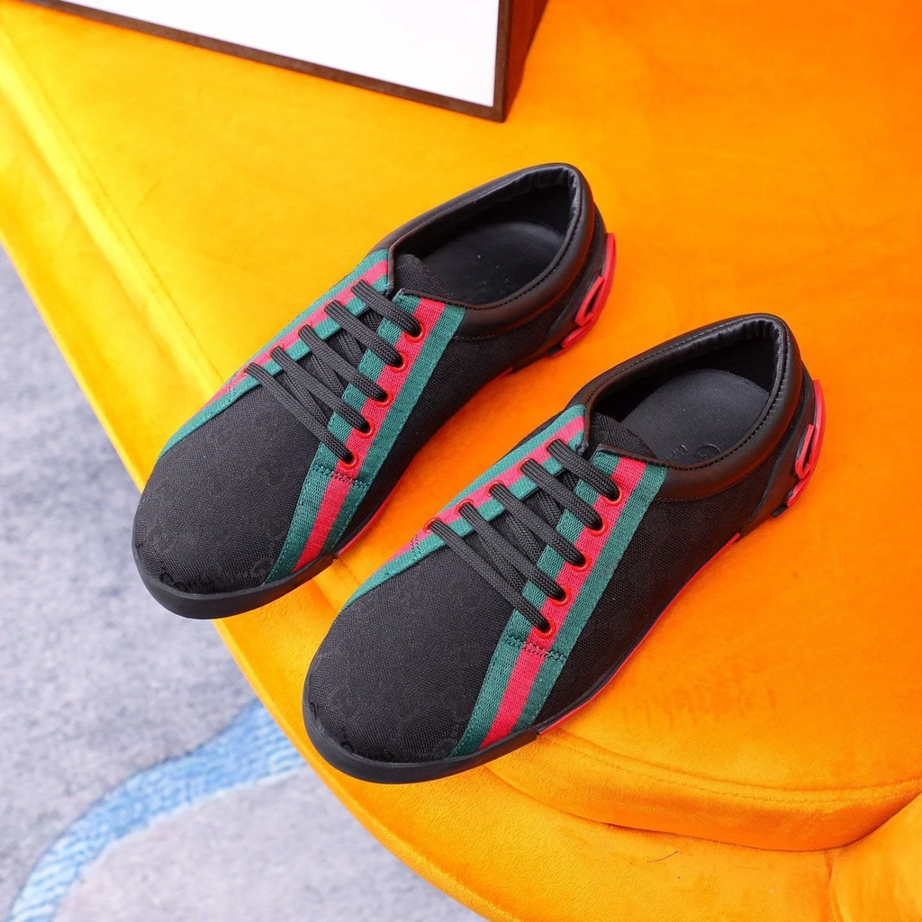 classic printed low-top rubber-soled sports shoes 0725061703