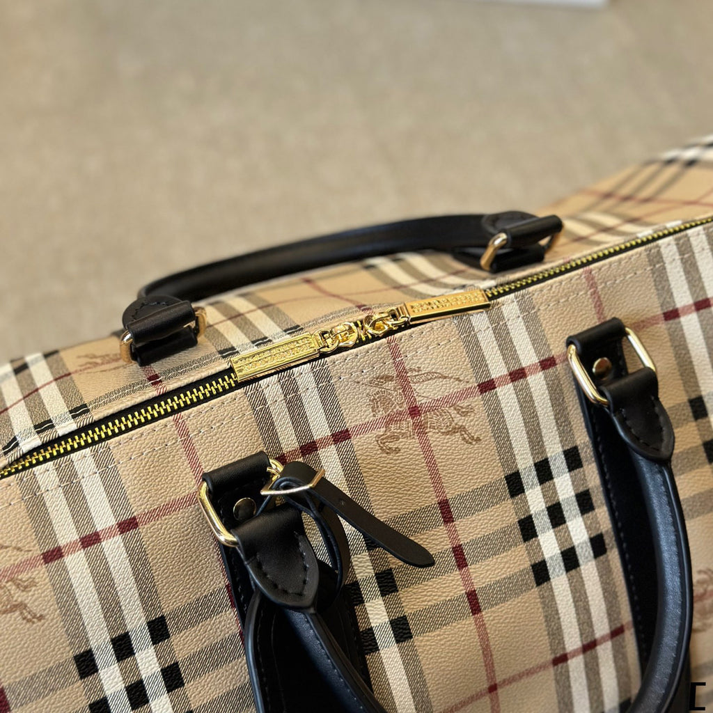 B Warhorse Check Duffle Bag 1824061108