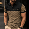 Men's Summer Fashion Printed Polo Shirts 3D1026070314
