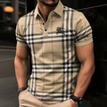 Men's Summer Fashion Printed Polo Shirts 3D1026070617