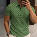Men's Summer Fashion Printed Polo Shirts 3D1026070713