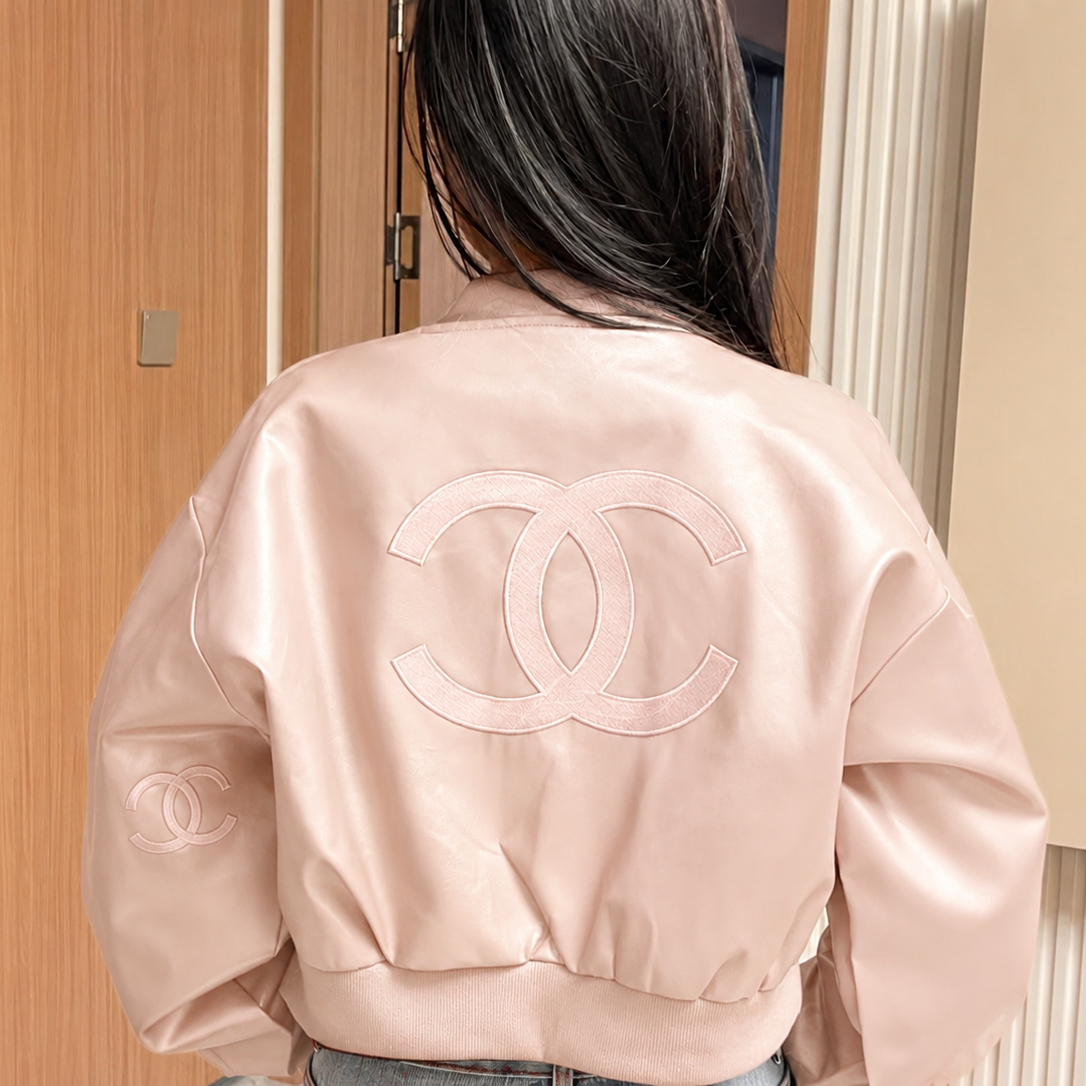 CC Fashion Short Leather Jacket