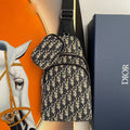 Fashion casual and handsome men's chest bag 1024070105