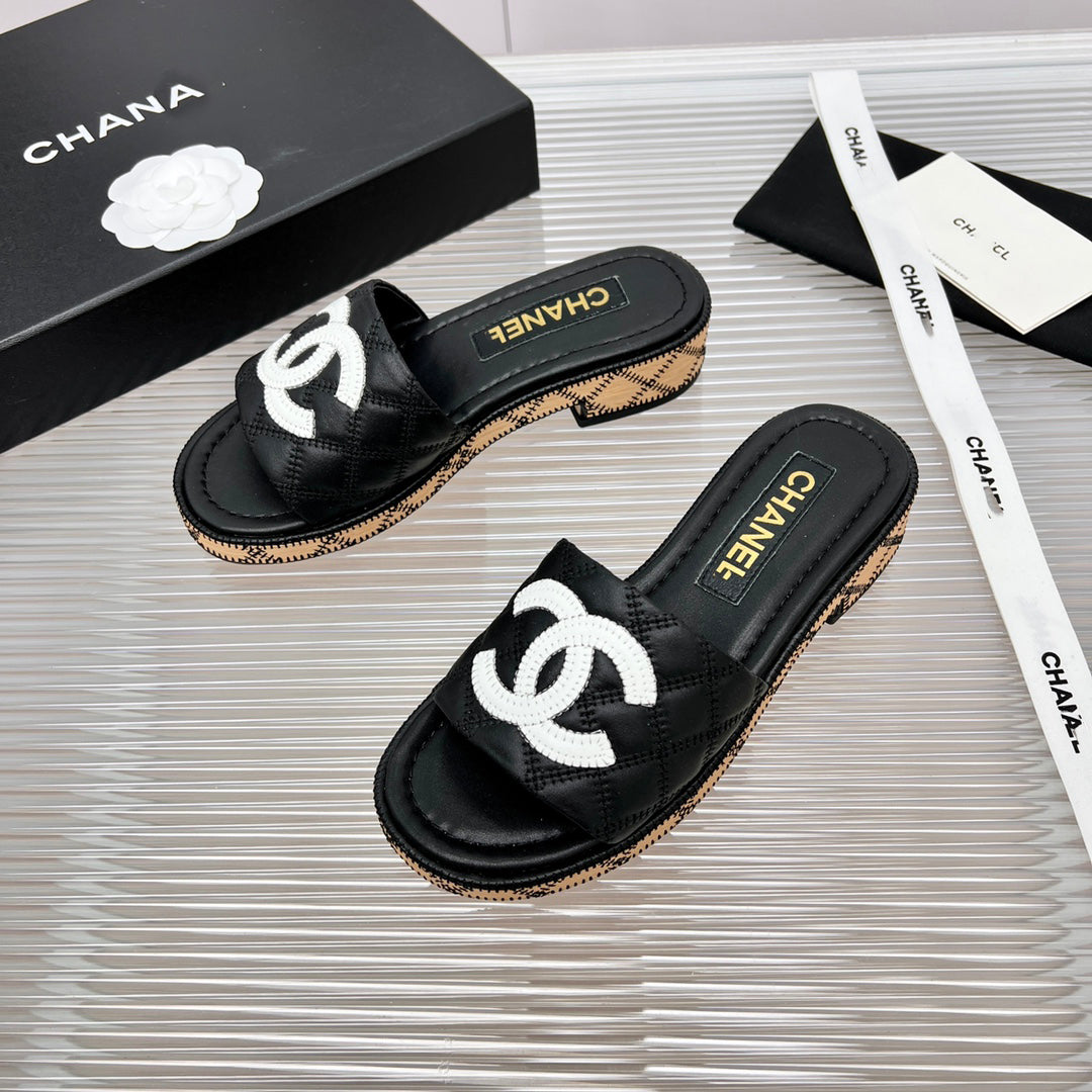 Fashion Hot Sale Platform Slippers  XC0723082202