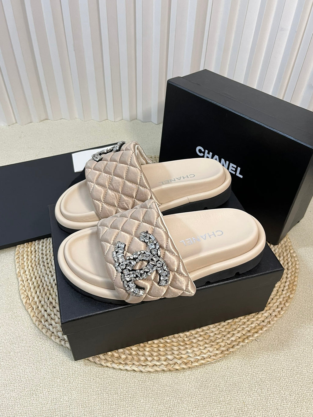 thick-soled Velcro women's slippers 0724042703