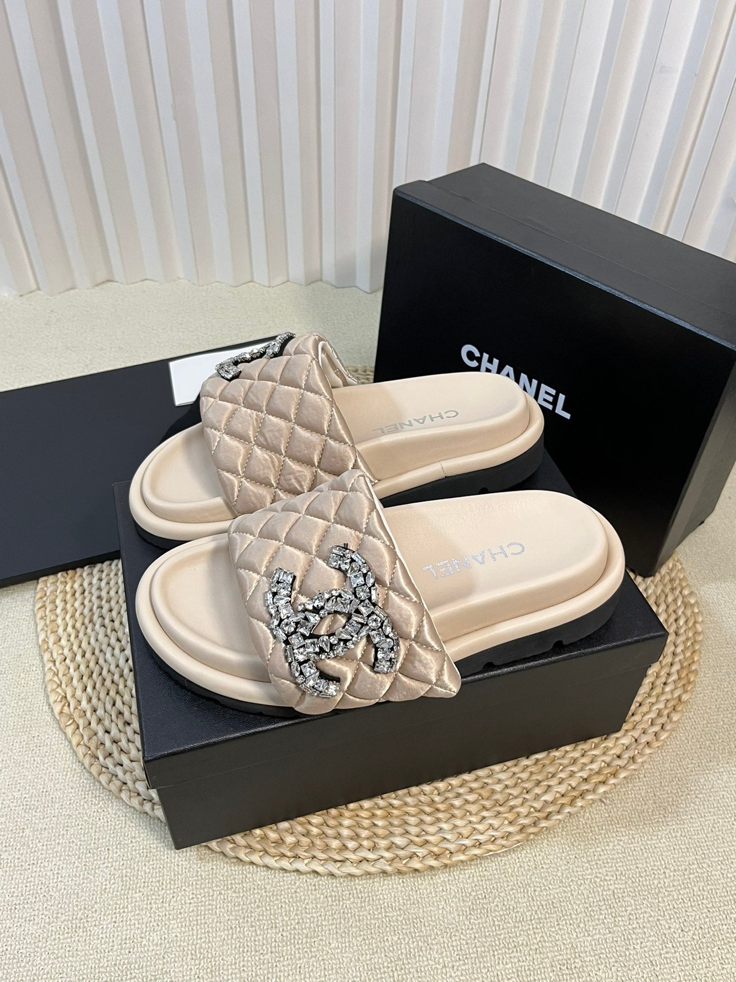thick-soled Velcro women's slippers 0724042703