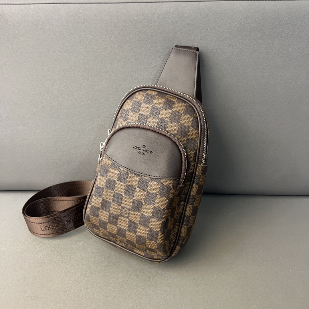 Classic Print Check Chest Bag XC0723051814