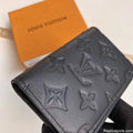 Black Floral Pattern Wallet Bag