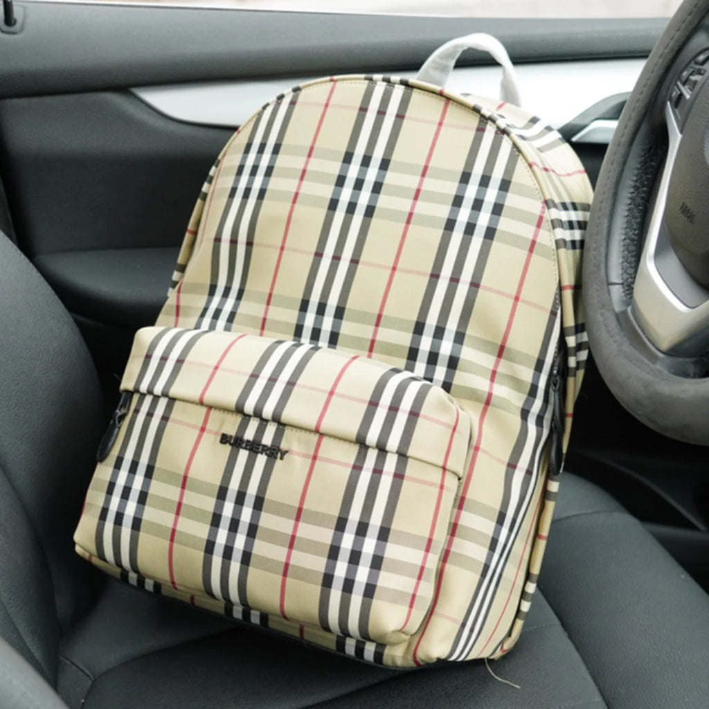 Fashion Versatile Check Backpack 1024032807