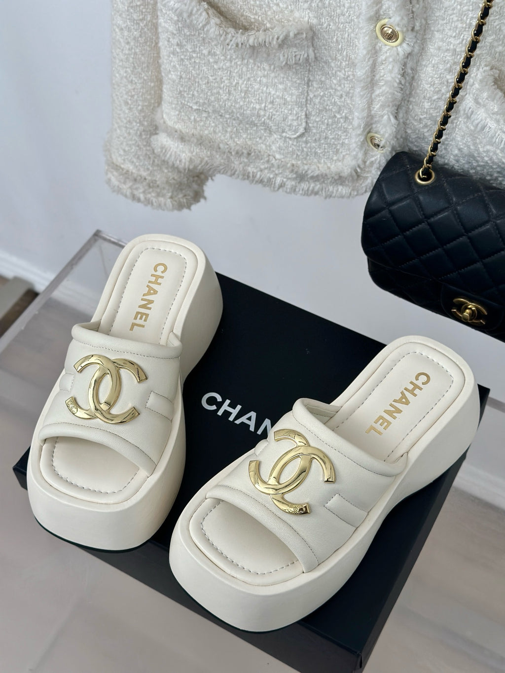 Women Leather Platform Sandal 0724062801