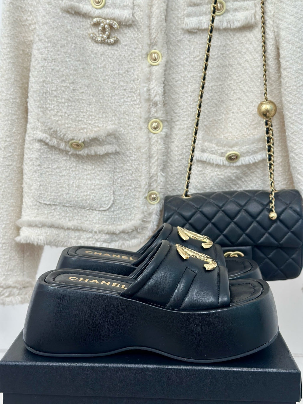 Women Leather Platform Sandal 0724062801