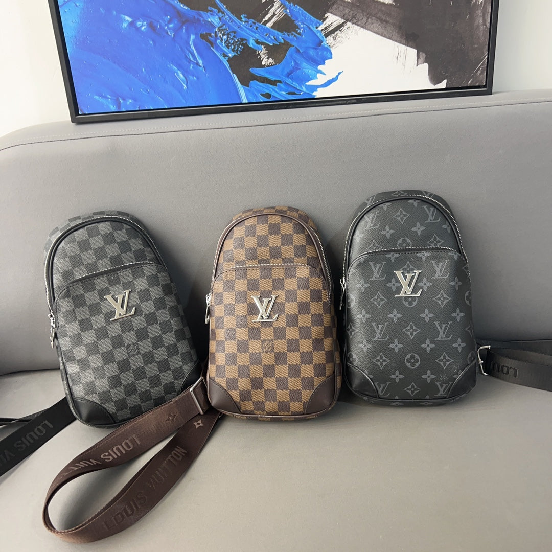 Classic Print Check Chest Bag XC0723051815