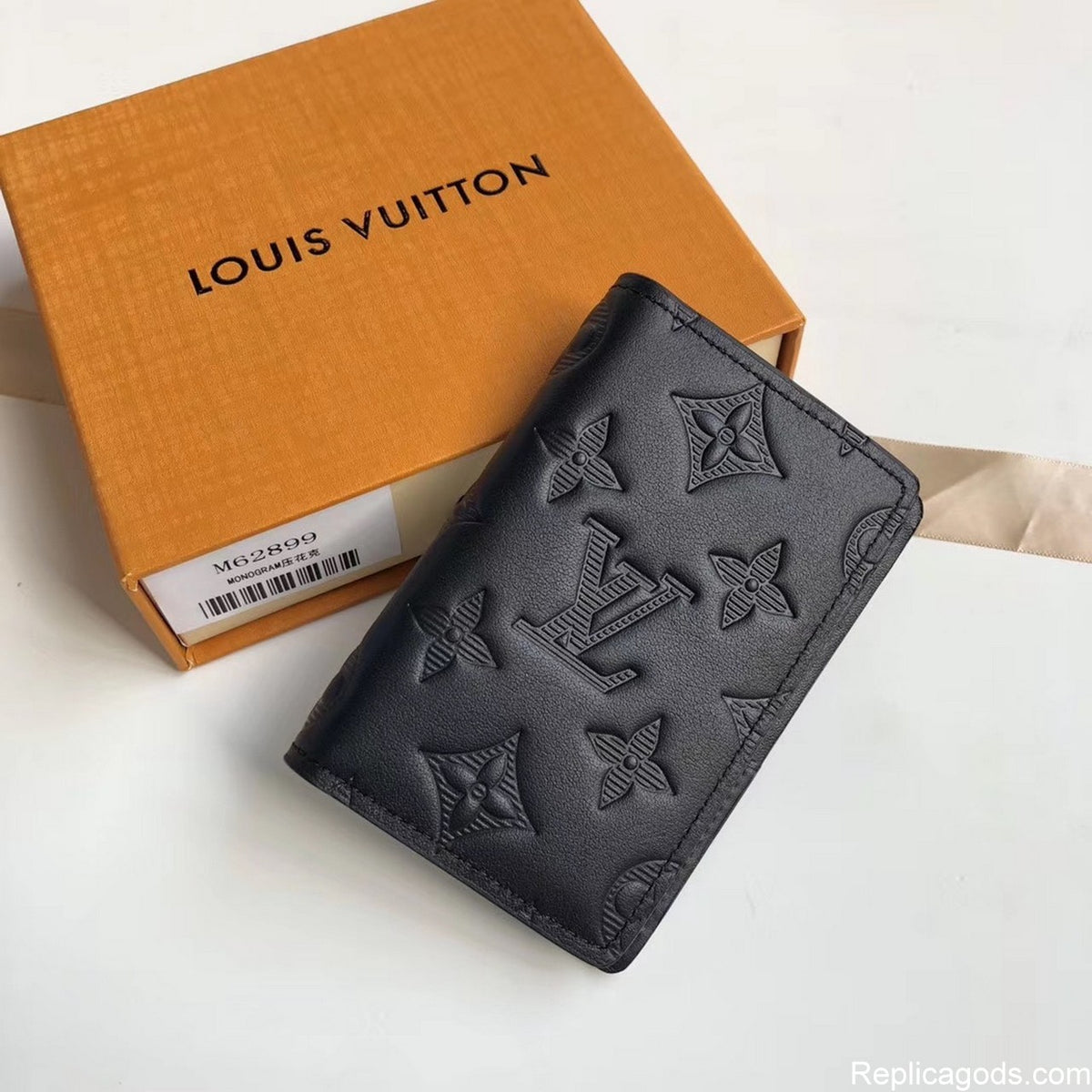 Black Floral Pattern Wallet Bag