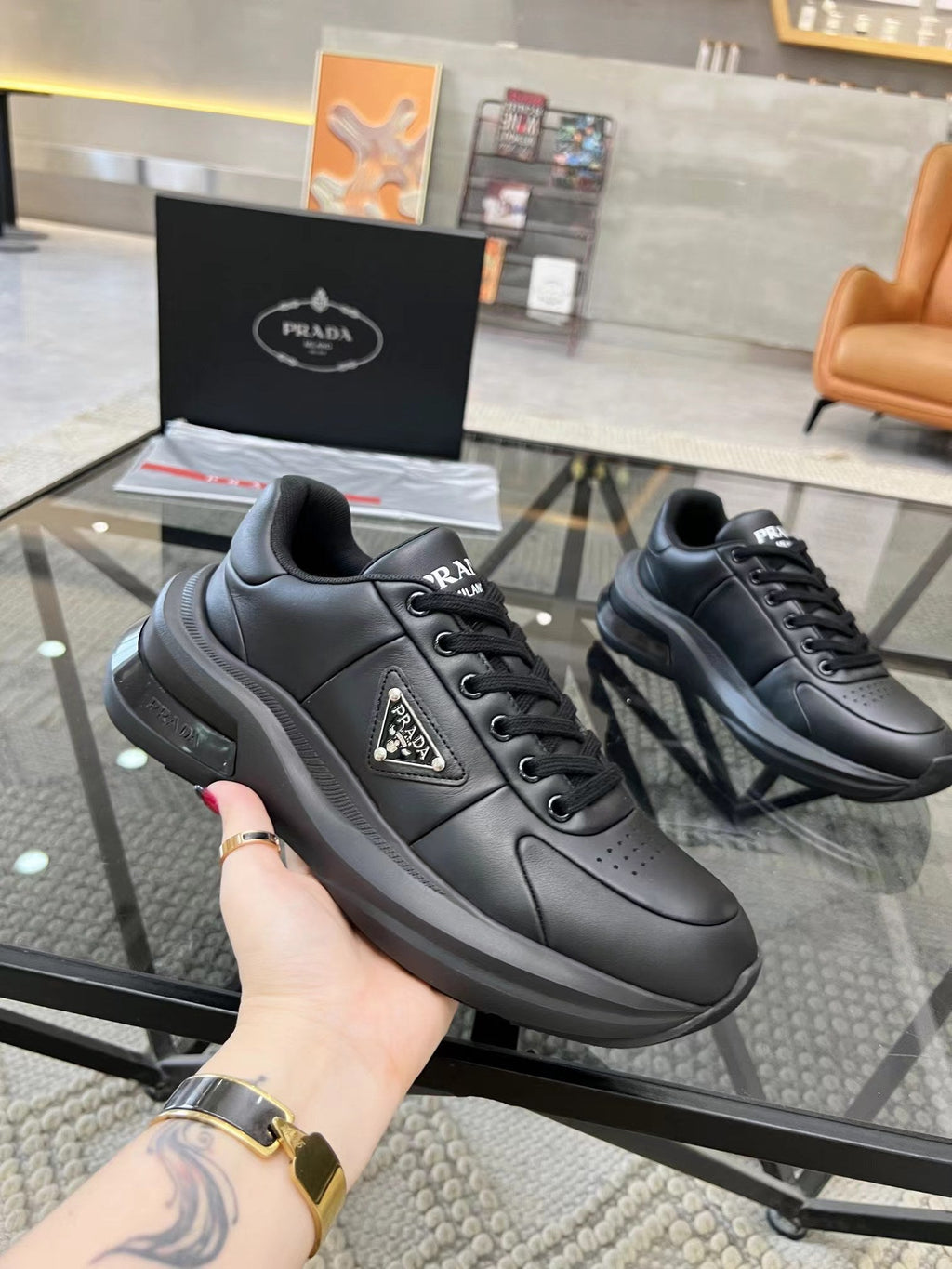 P men's new rubber-soled sports shoes 0724111910