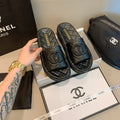 Trendy platform slippers XC0123072823