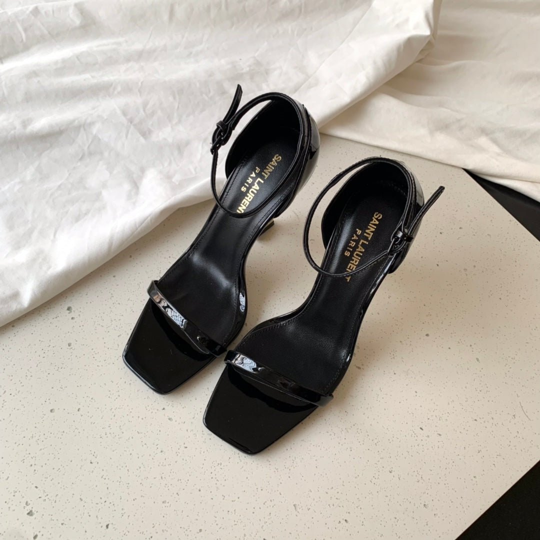 classic one-strap high-heeled sandals 0725032414