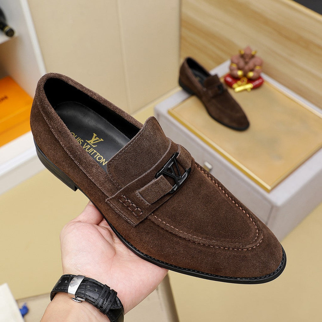 L men's suede business boat shoes 0725062318
