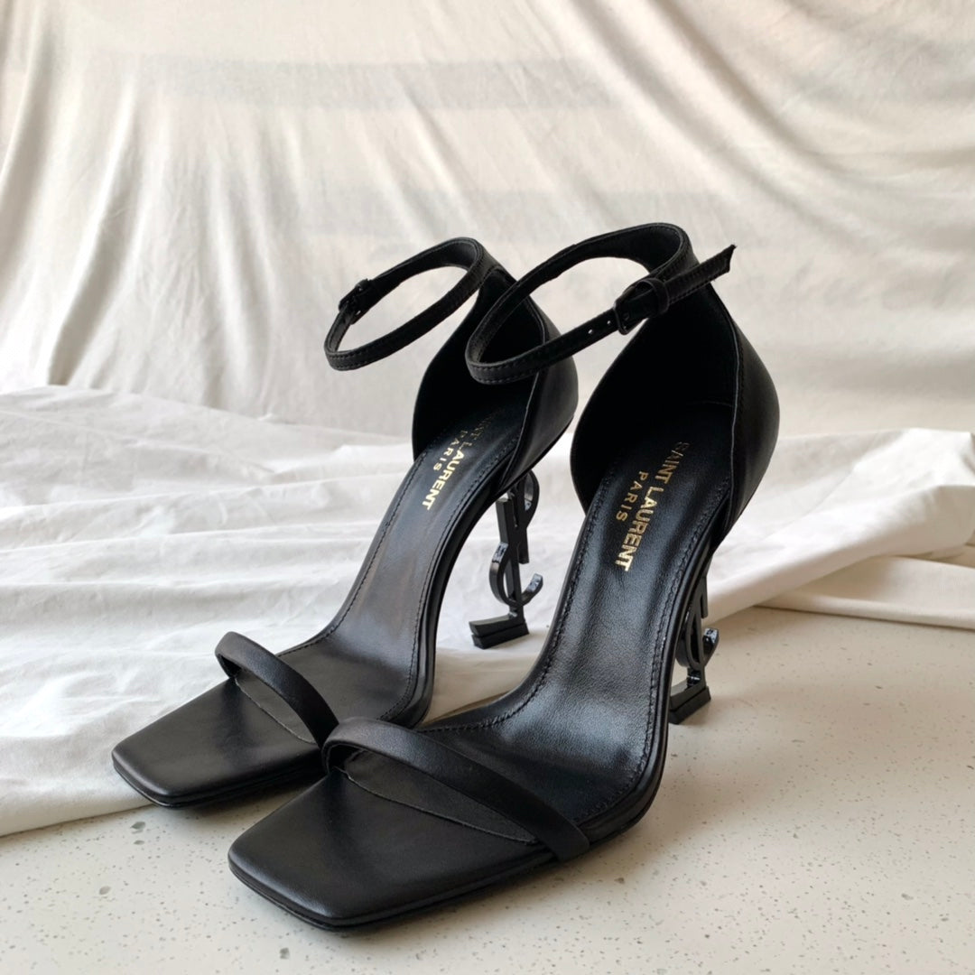 classic one-strap high-heeled sandals 0725032414