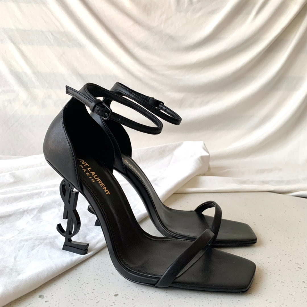 classic one-strap high-heeled sandals 0725032414