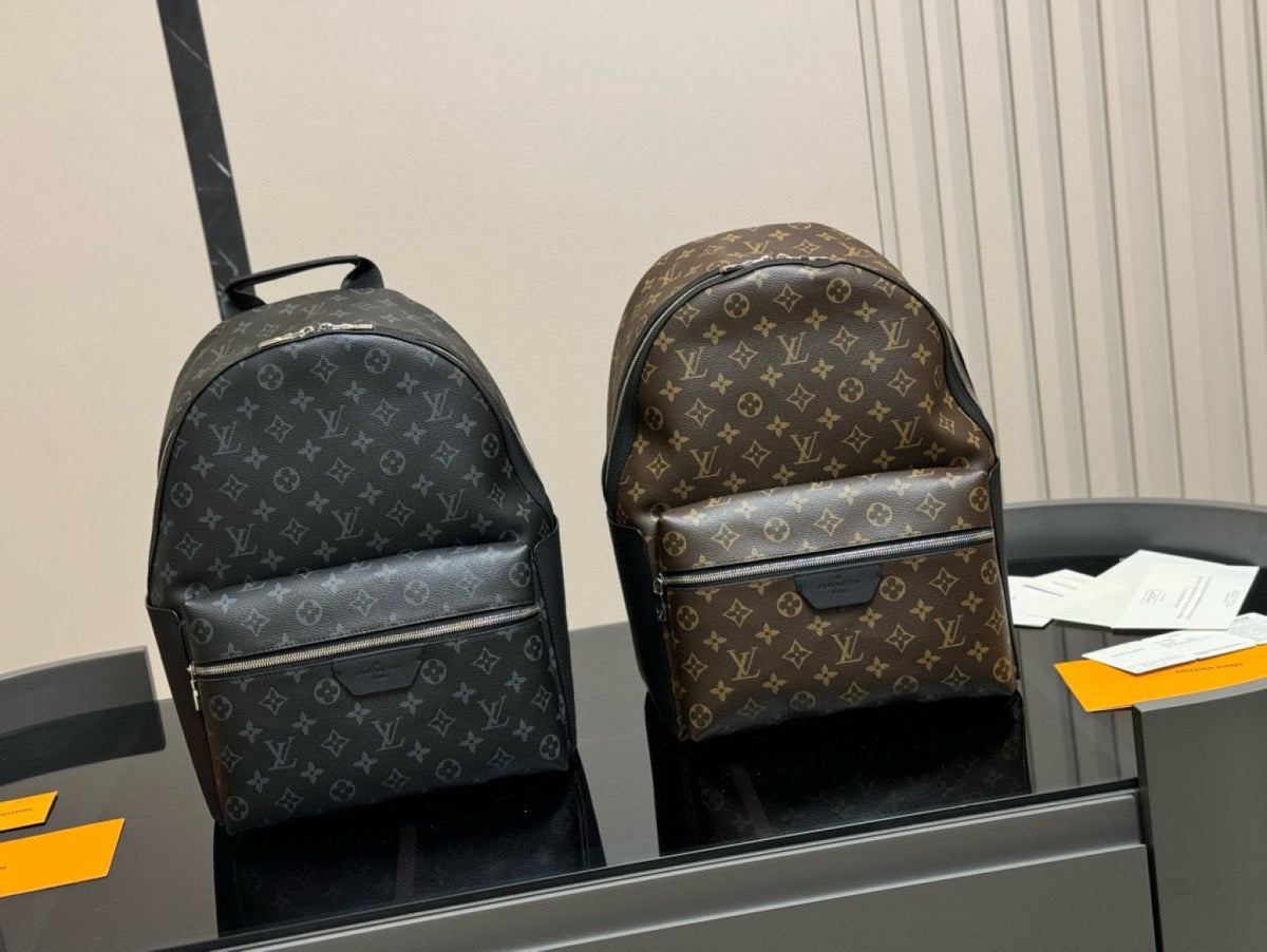 L fashion classic print backpack 0725012103