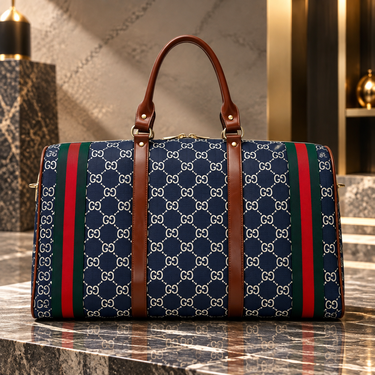 New Fashion Embossed Duffle Bag 3D1326101427