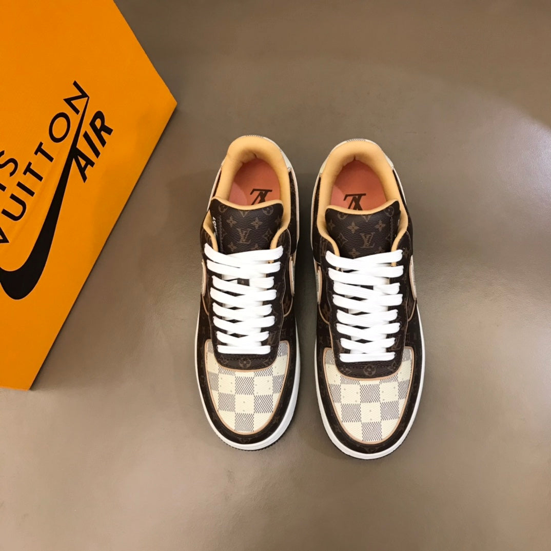 L co-branded printed sneakers 0725022603