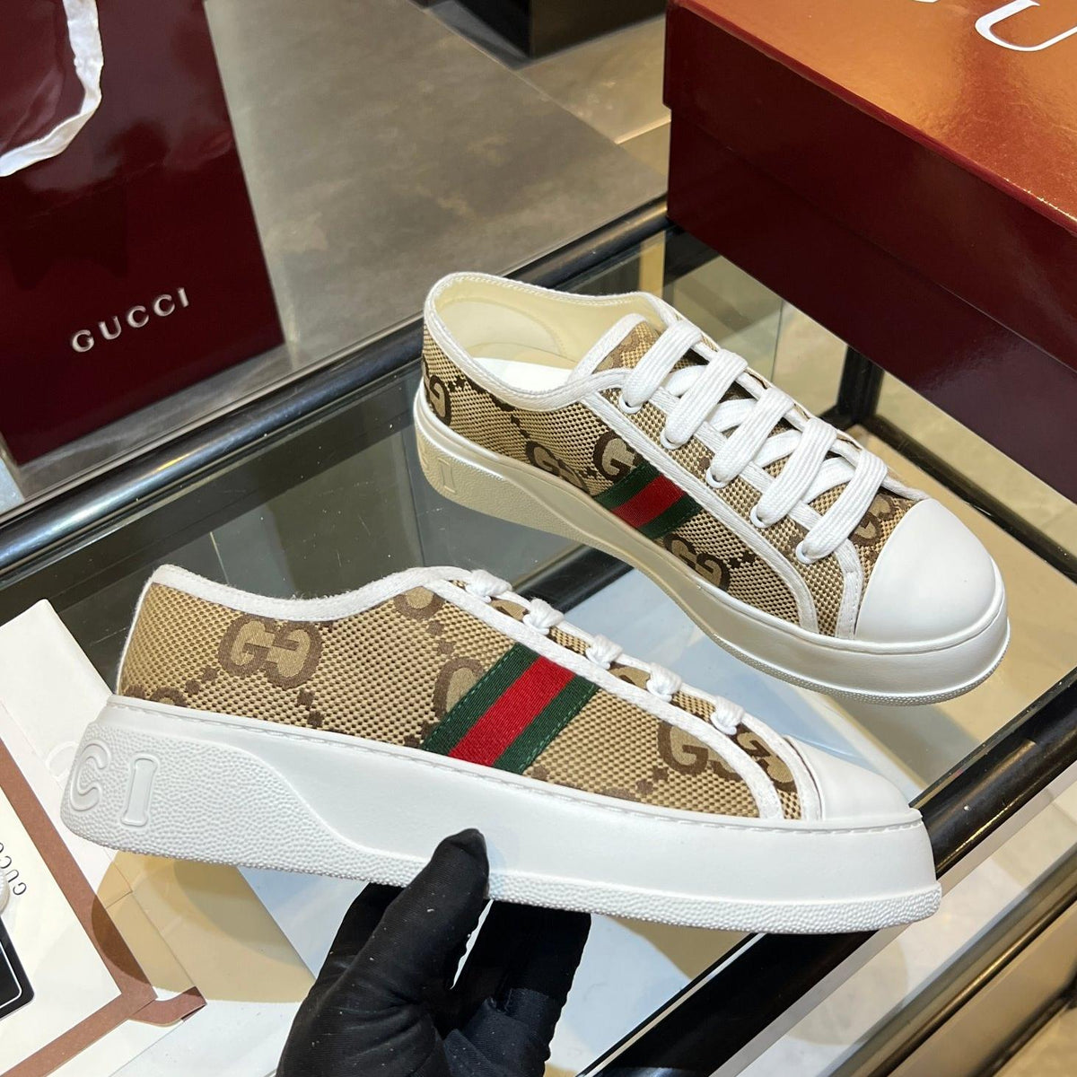 G New Height-Increasing Thick-Soled Couple Casual Shoes 0726090317