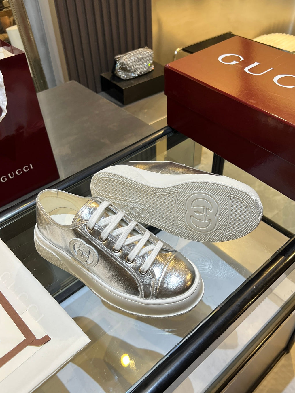 G New Height-Increasing Thick-Soled Couple Casual Shoes 0726090312