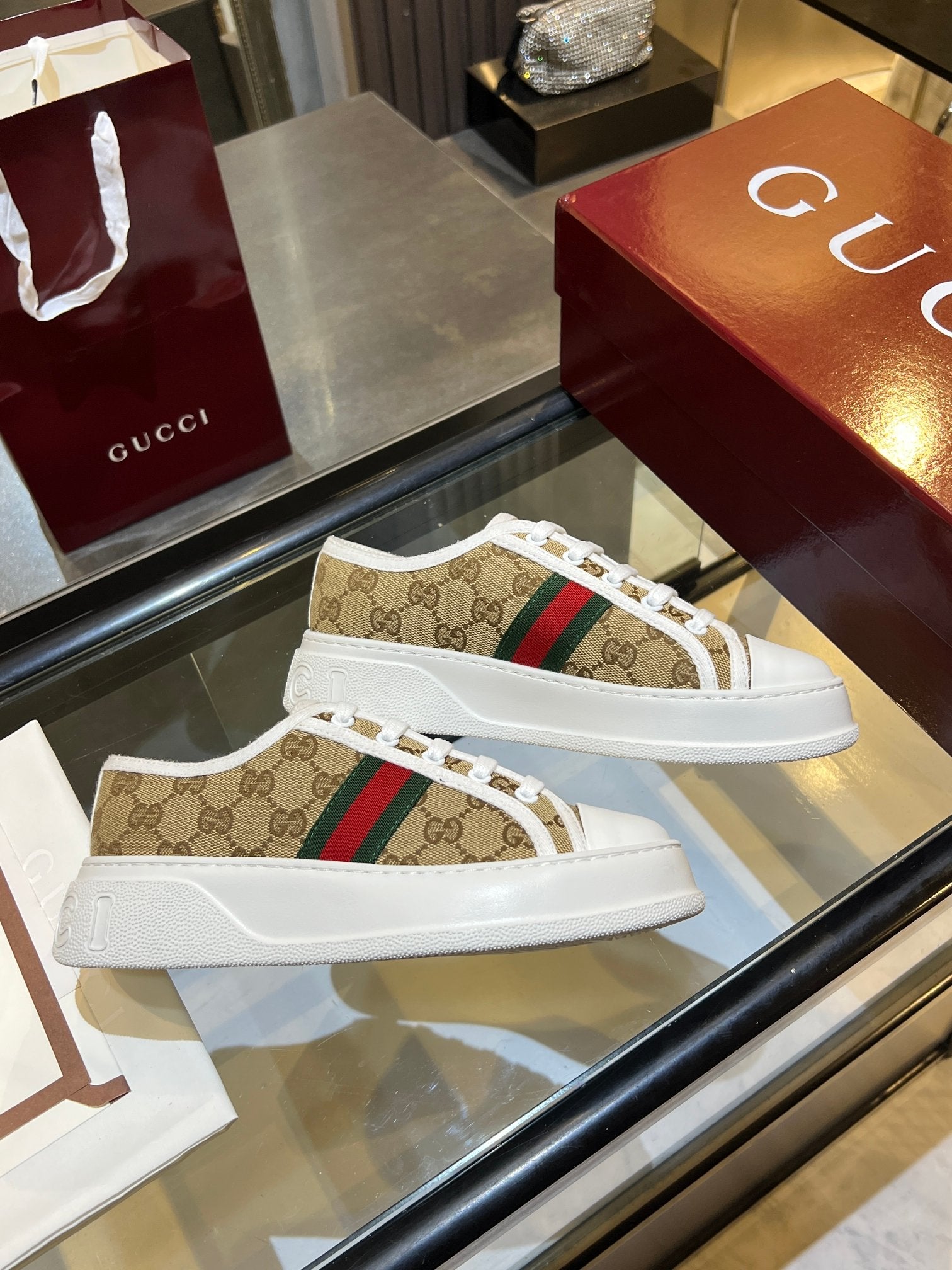 G New Height-Increasing Thick-Soled Couple Casual Shoes 0726090313