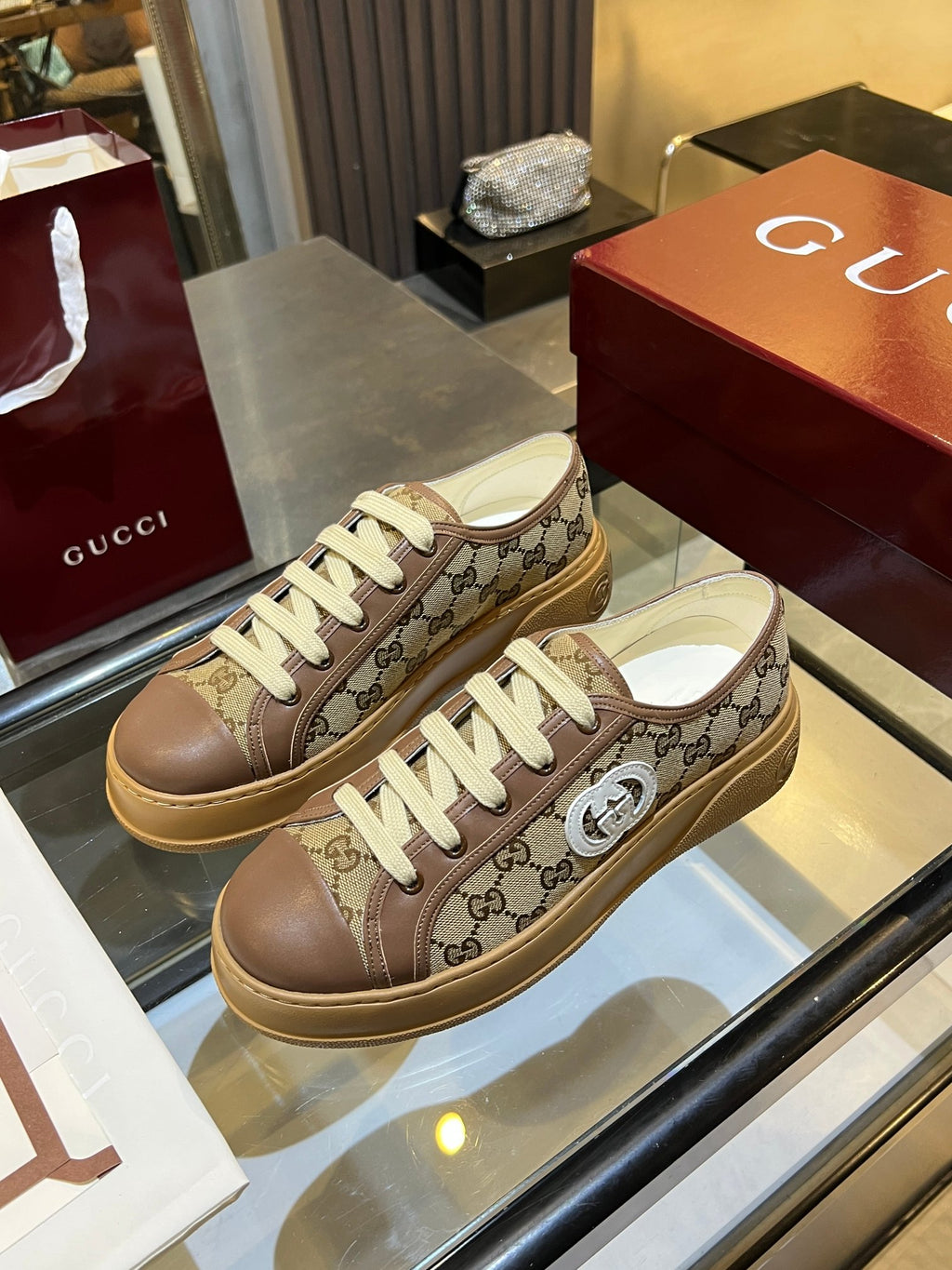 G New Height-Increasing Thick-Soled Couple Casual Shoes 0726090305
