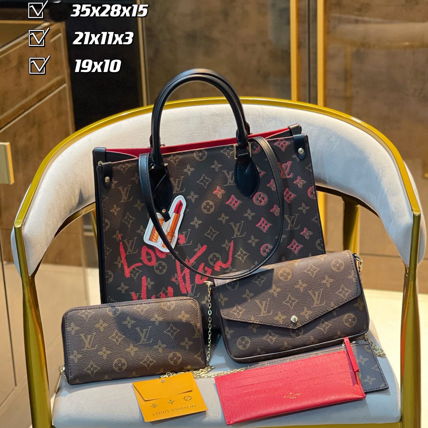 New fashion design style all-match three-piece bag XC7040711