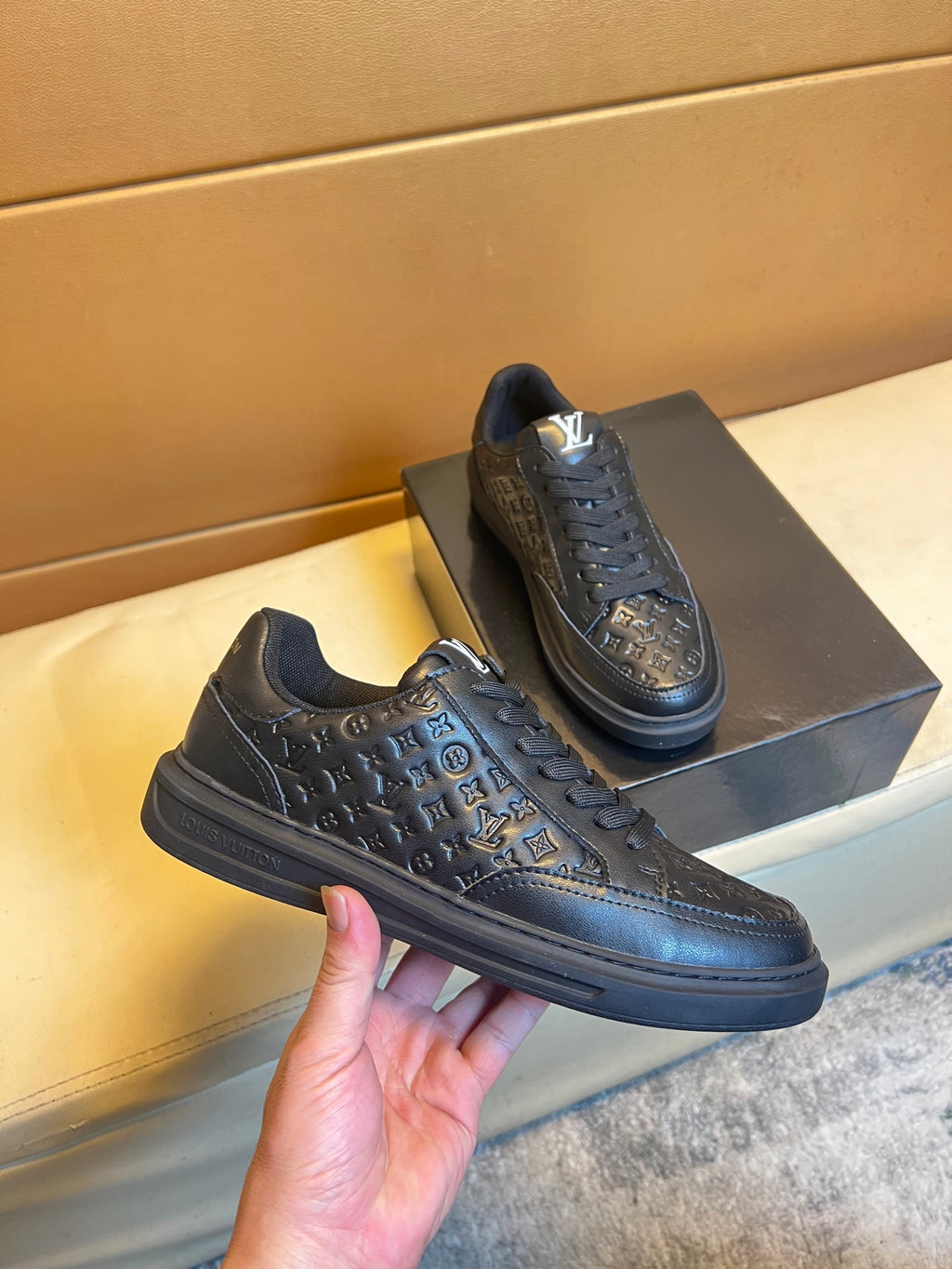 L printed rubber-soled sports shoes 0725073002