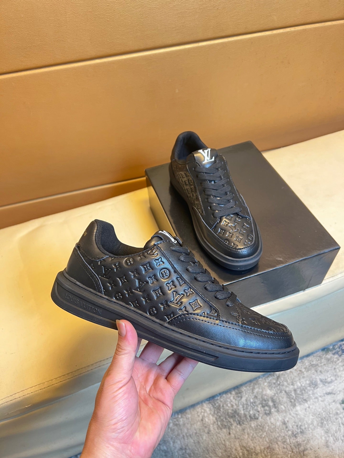L printed rubber-soled sports shoes 0725073002