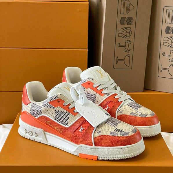 L Trainer Plaid Fashion Sneakers 0724120305