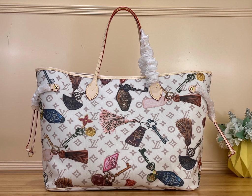 L & V Stylish Cowhide Key HandBag M0726052001