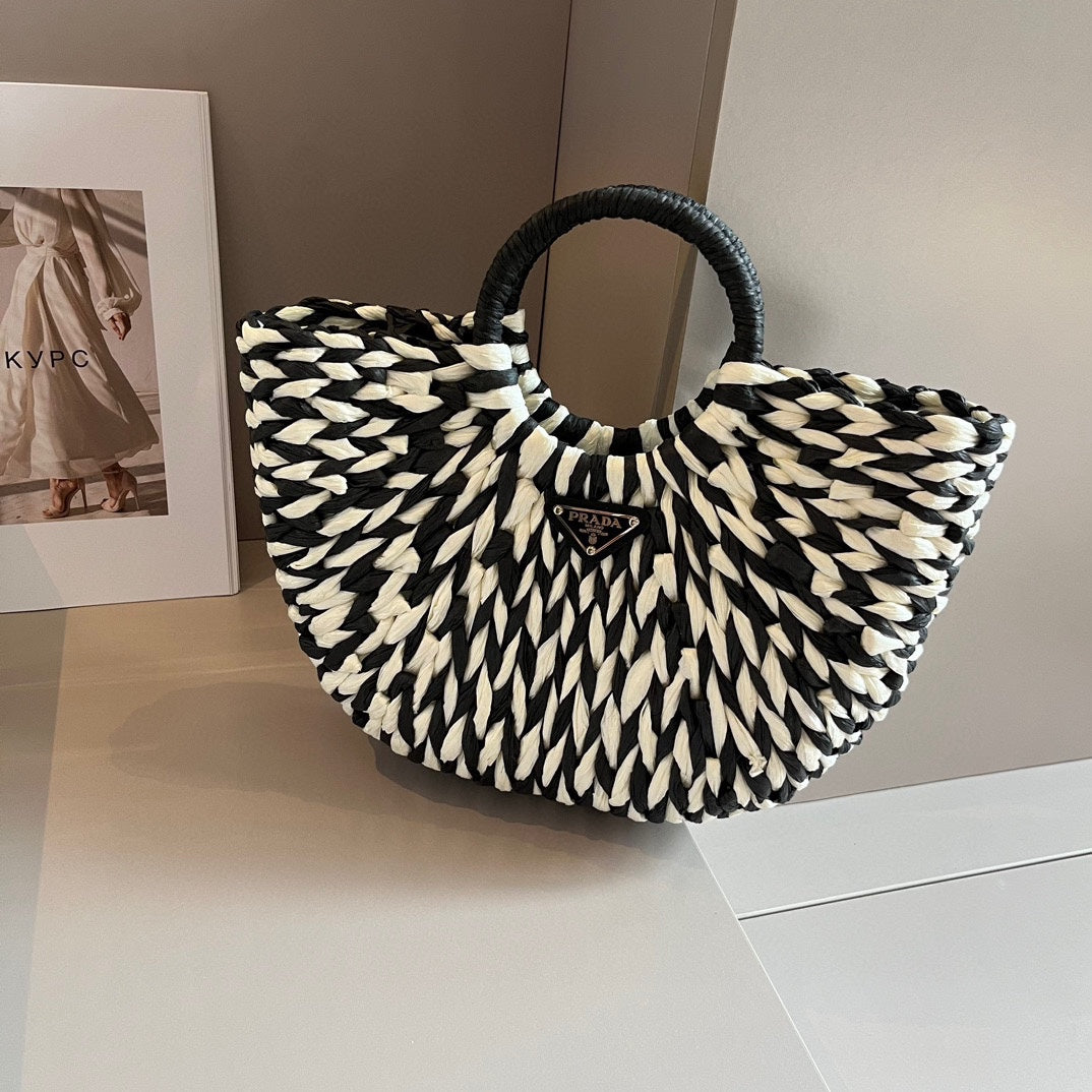 P summer fashion woven handbag 0724041113