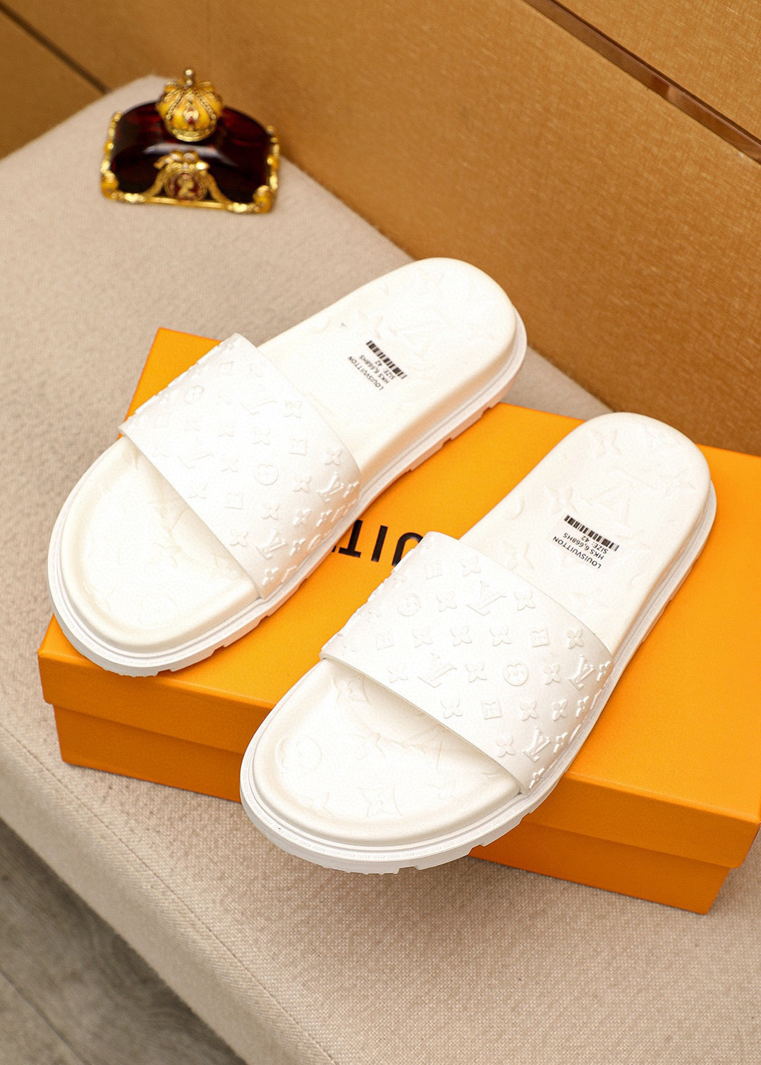 L classic printed slippers 0725101003