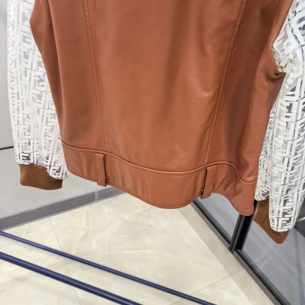New genuine leather sheepskin jacket for women 1024110813