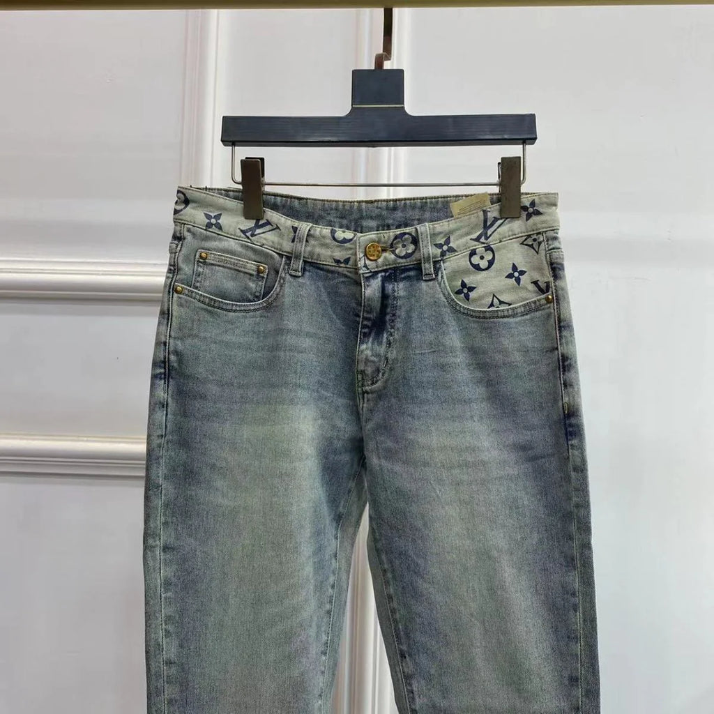 High-end Stretch Slim-fit Fashion Jeans 1024050920
