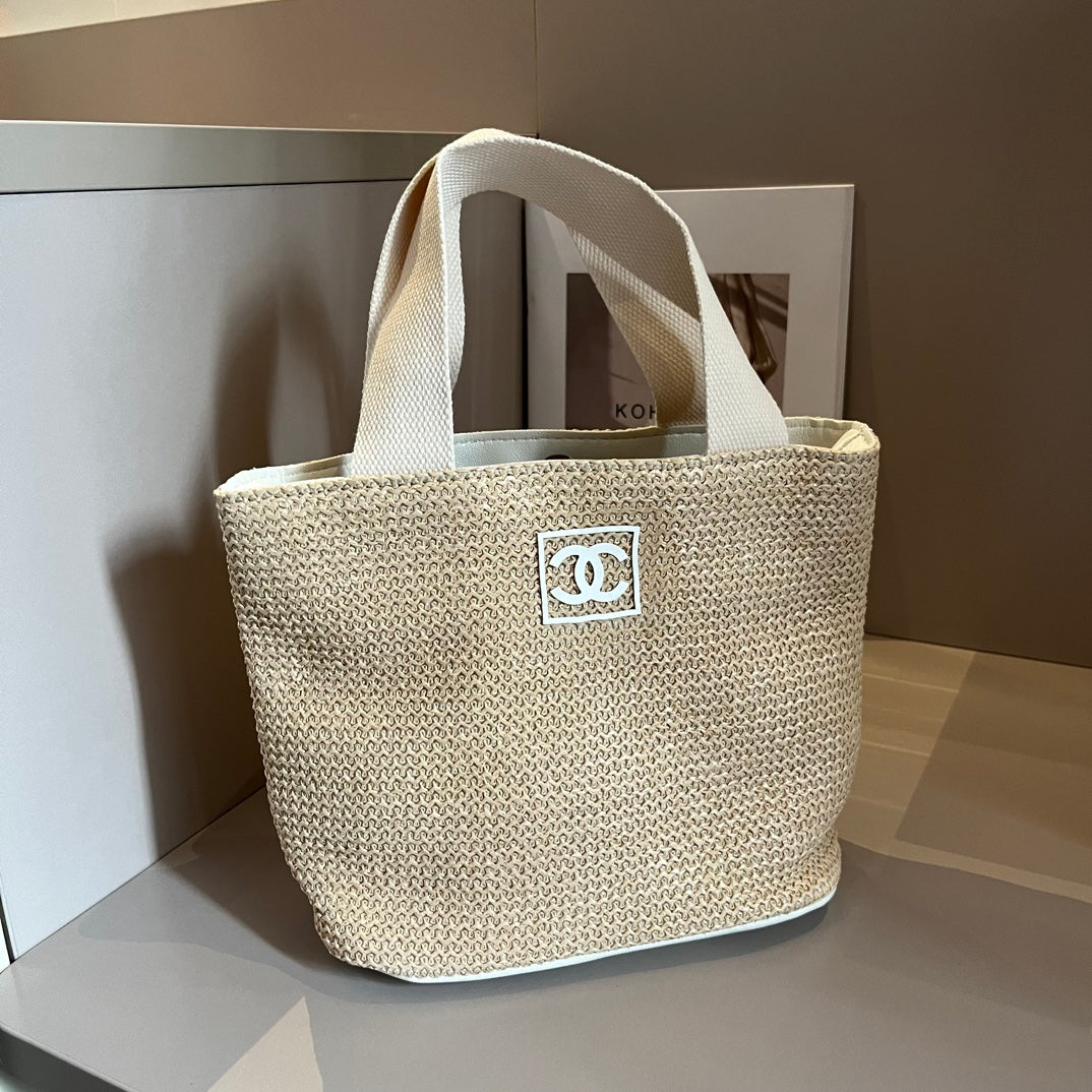 summer pastoral woven handbag 0724041119