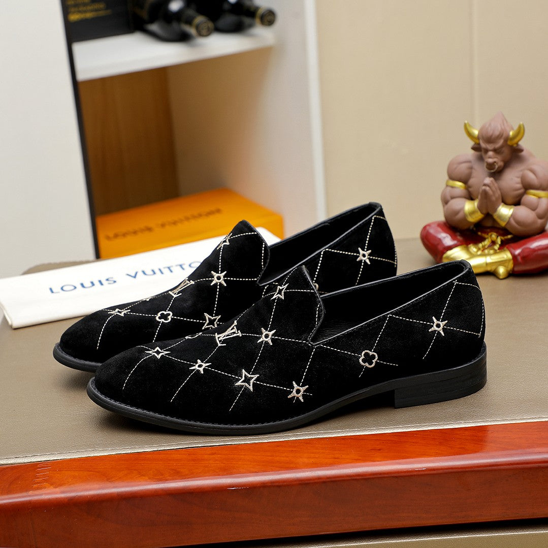 L men's suede loafers 0725062320