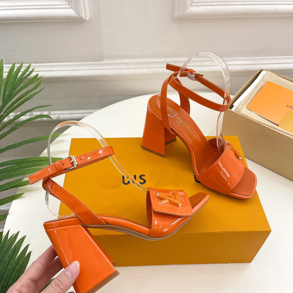 patent leather high-heeled sandals XC07032214