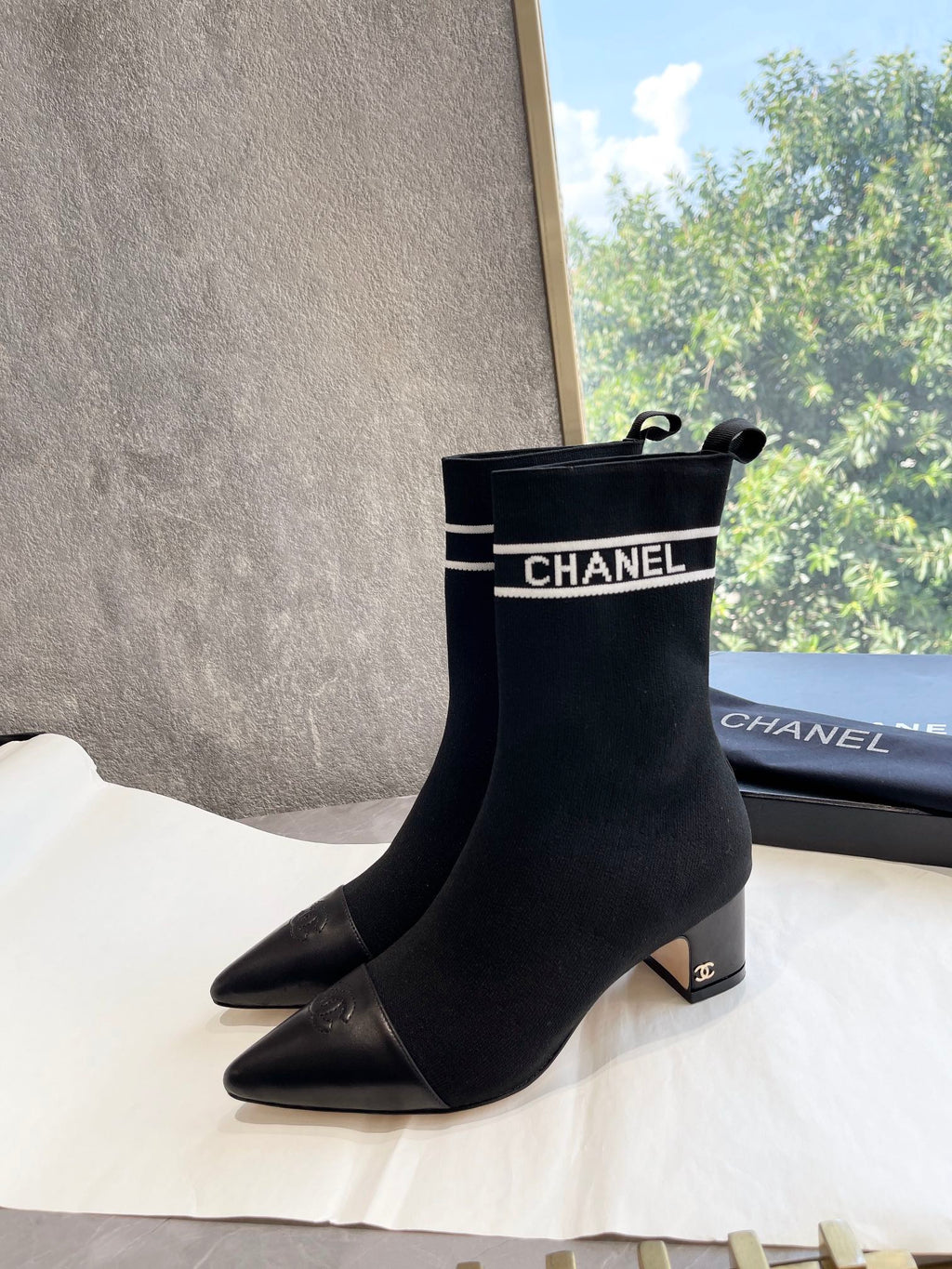 25ss new fashionable sock boots 0725090807