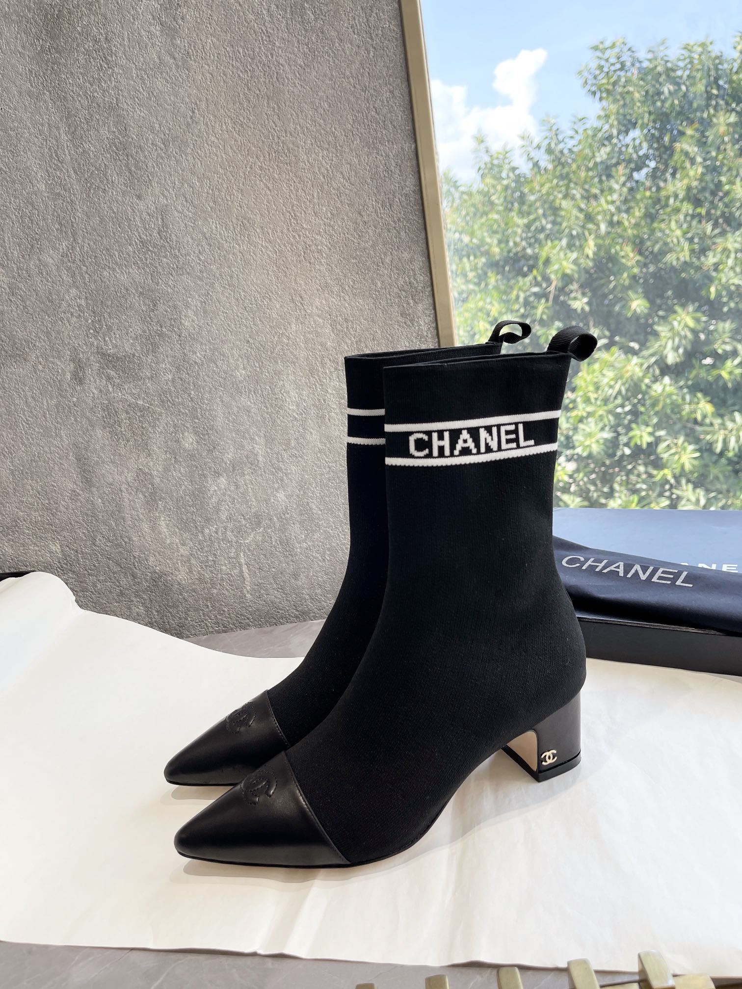 25ss new fashionable sock boots 0725090807
