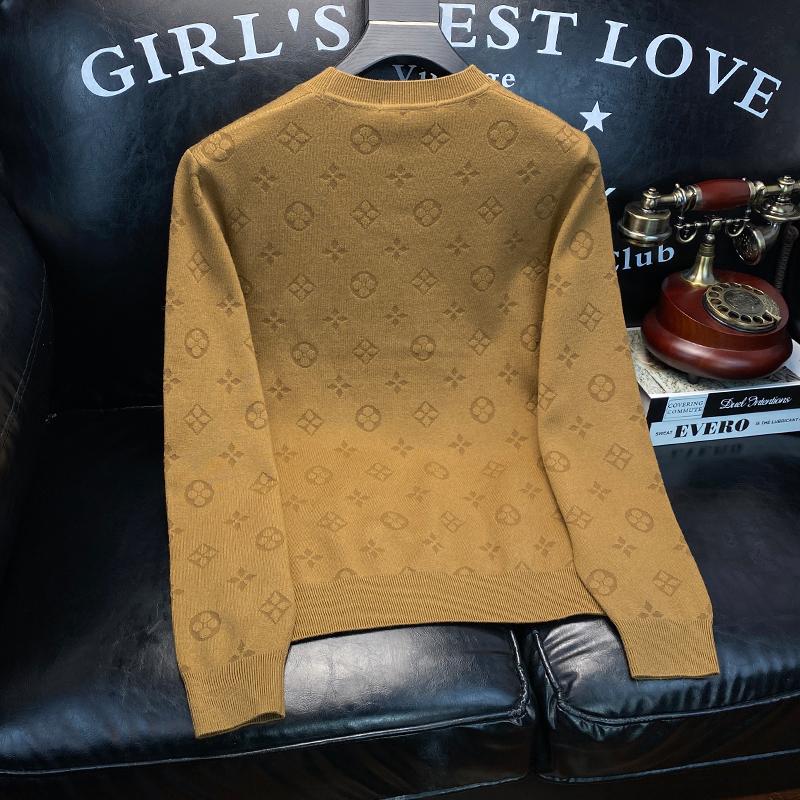 Fashion high-end round neck sweater slimming 1023112306