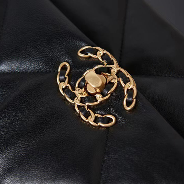 Handbag With Gold&SiLer-toned Hardware